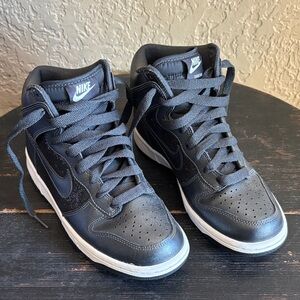 Nike Dunk High Charcoal Sparkles size 6.5